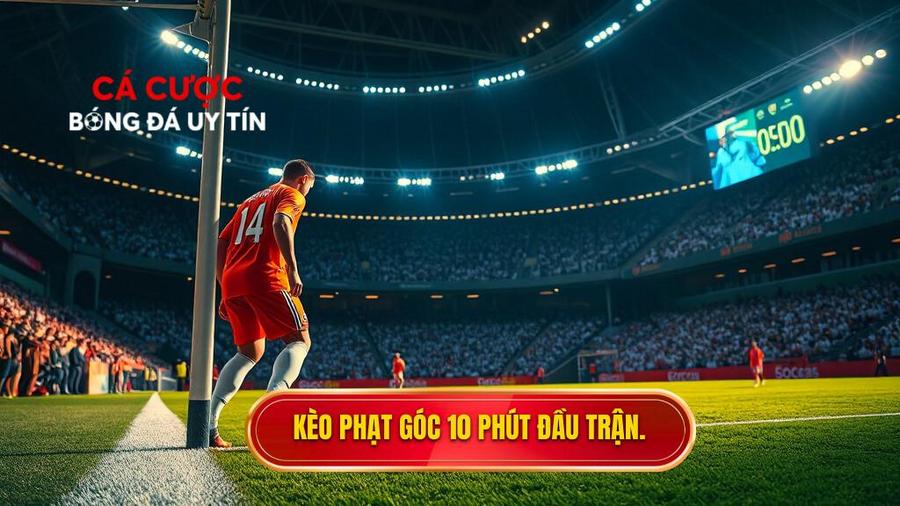 Hiểu rõ về Kèo cược đội nhận quả phạt góc trong 10 phút đầu