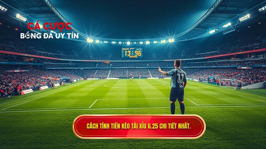 Cách đọc và tính tiền kèo tài xỉu 6.25 chi tiết nhất