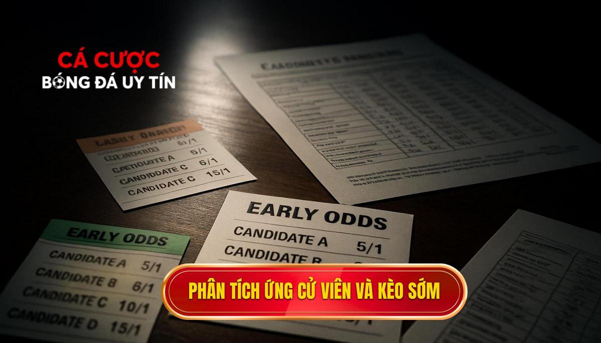 Phân tích các ứng cử viên vô địch và biến động kèo sớm