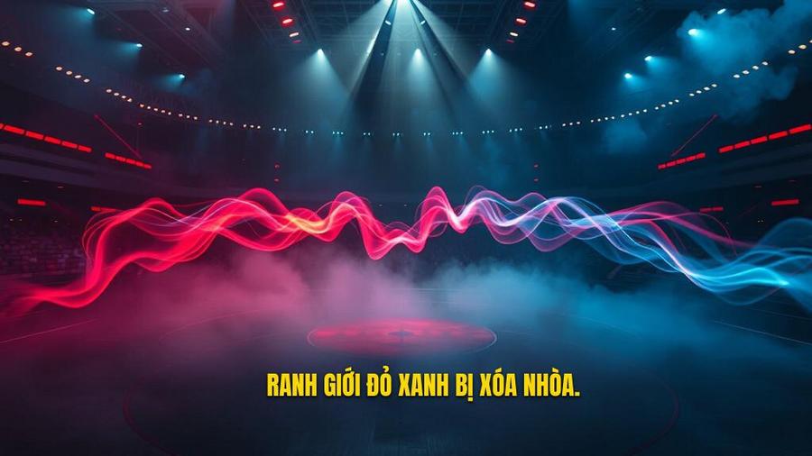 Bối cảnh trận đấu: Khi ranh giới đỏ - xanh bị xóa nhòa