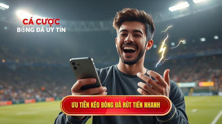 Ưu tiên kèo bóng đá rút tiền nhanh