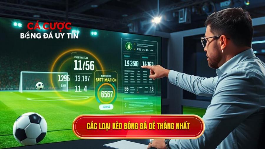 Các loại kèo bóng đá dễ thắng nhất