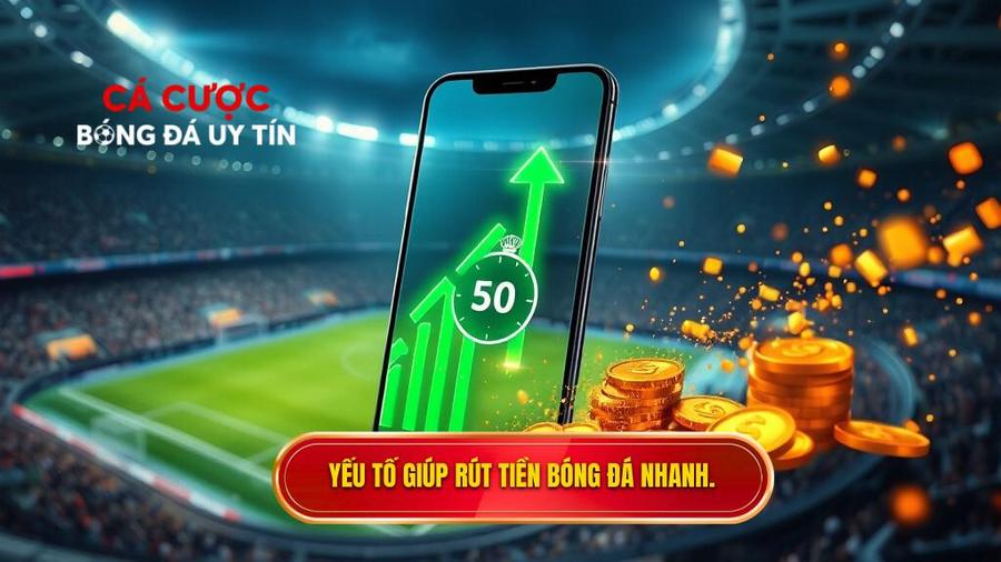 Yếu tố giúp rút tiền bóng đá nhanh