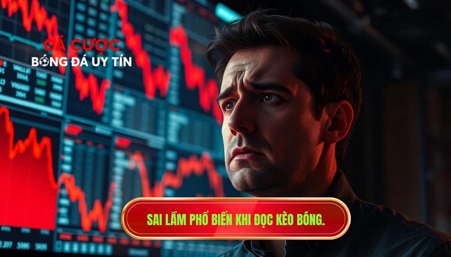 Sai lầm phổ biến khi đọc kèo bóng.