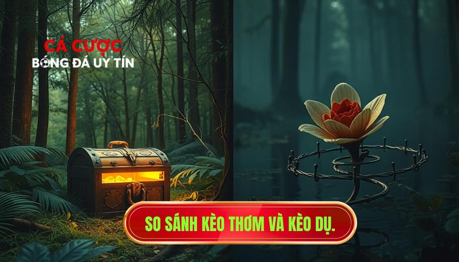 So sánh kèo thơm và kèo dụ.